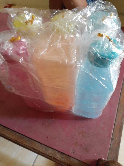 6 Botol Minum 500 Ml / Botol Air 500 Ml - Cleo Evo Square