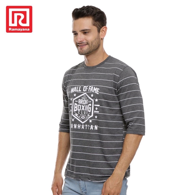 baju kaos raf ramayana size L abu tua