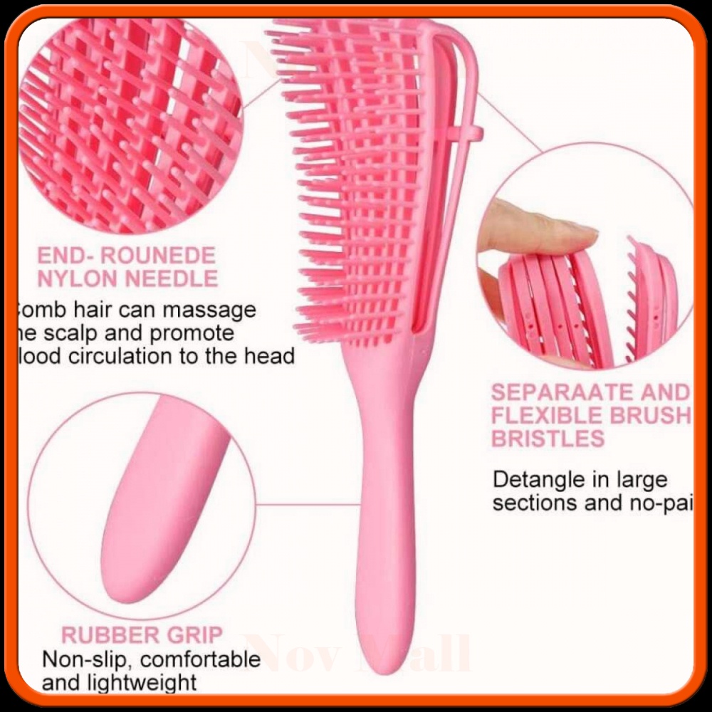 Sisir Rambut Anti Rontok Detangling Hair Comb Brush - Y75