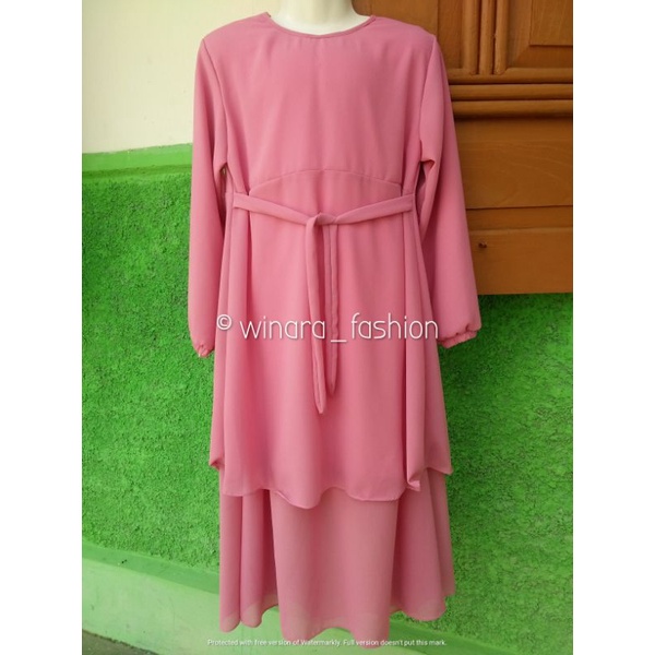 GAMIS ANAK 3-9 TAHUN / GAMIS MALAYSIA / GAMIS CERUTY