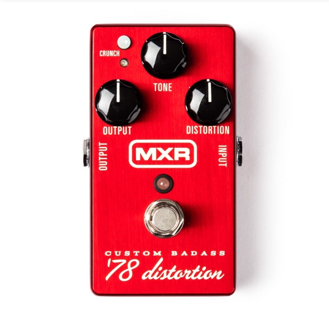 Effect pedal gitar MXR Custom Badass 78 Distortion M-78