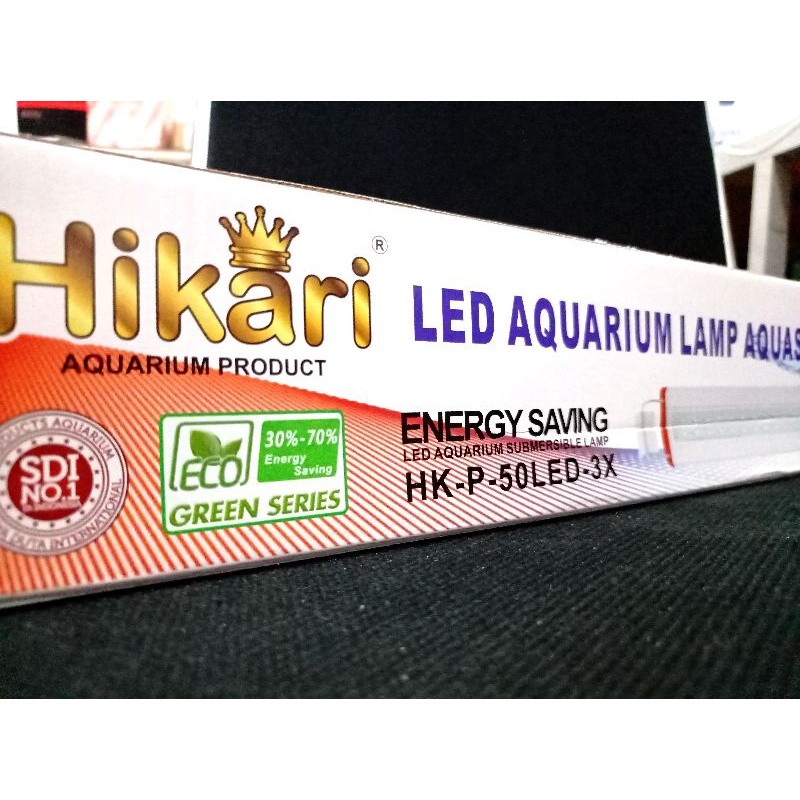 LAMPU AQUARIUM AQUASCAPE LED HIKARI HK P50 3X