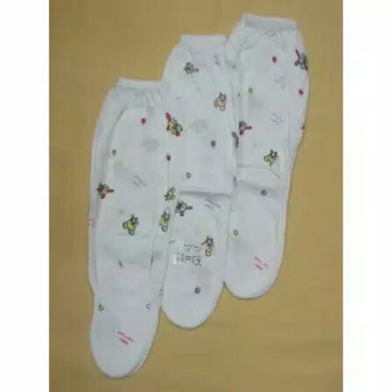 3PC Celana Panjang Bayi Bahan Katun Sunjolly Buka kaki dan Tutup kaki _Celana Panjang Bayi Sunjolly SNI