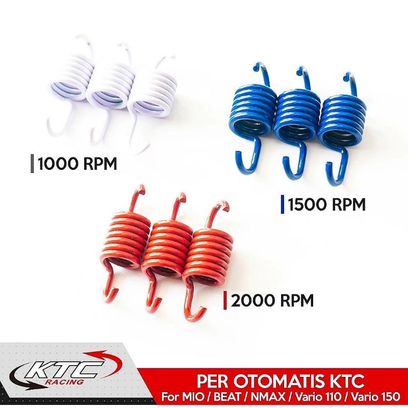 Per Kampas Ganda Ktc/Per sentri/PerGanda 1000Rpm 1500Rpm/Perganda KTC/Per kampas Ganda KTC