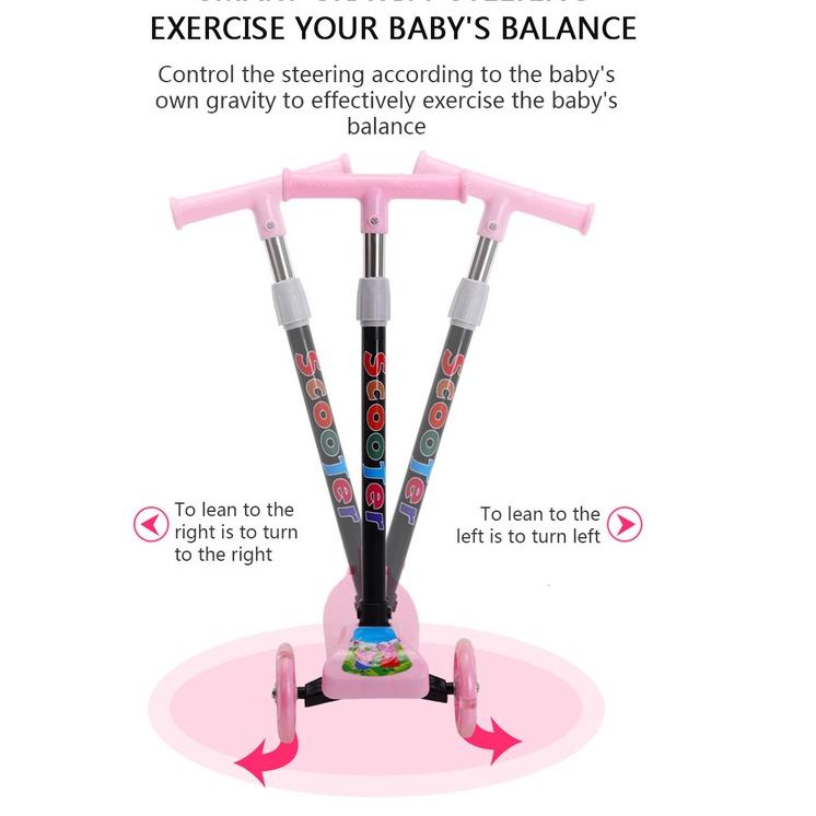 Terbagus.. SKUTER ANAK RODA 3 // O // SCOOTER 3 RODA // SKUTER ANAK