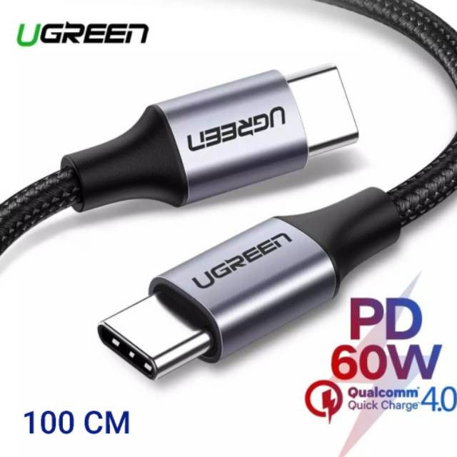 UGREEN 50150 1M Kabel PD Type C To Type C Data Fast Charging Charger