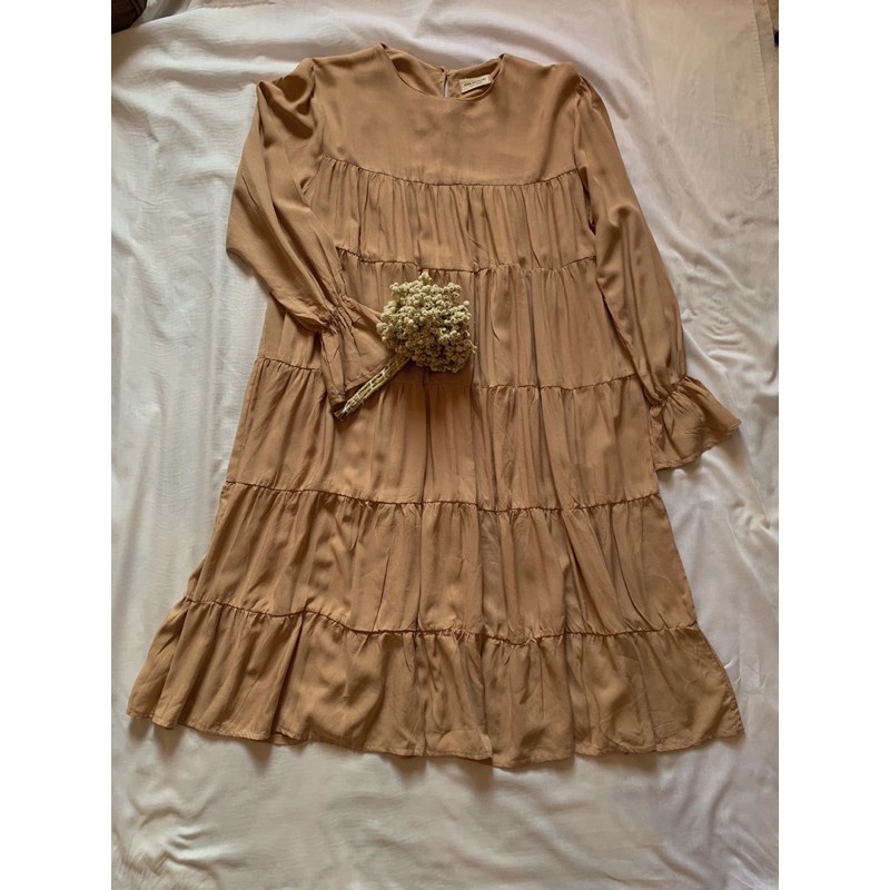 RUFLE TUNIK/ ATASAN/ HIJAB/ DRES/ LONG TUNIK
