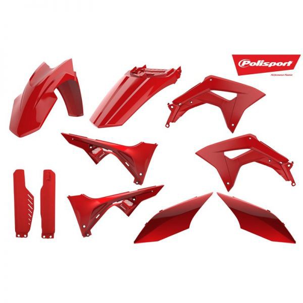 HONDA CRF150L - CRF 150 L 2017 2018 2019 2020 2021 2022 2023 2024 2025 - POLISPORT Complete Kit - Cover Body Full Set Motocross HONDA CRF 150 L