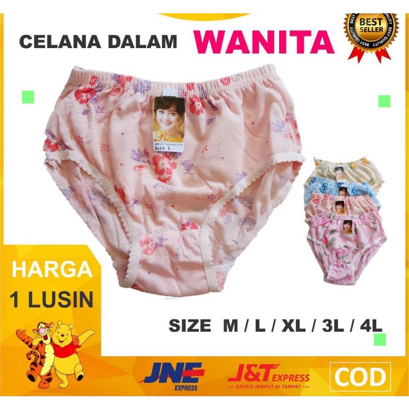 6pcd CD Wanita/ celana dalam wanita