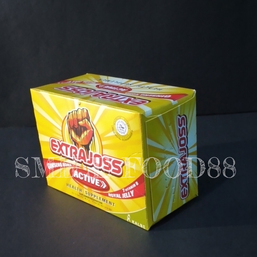 

Extra Joss Active Ginseng Korea Royal Jelly isi 12 sachet