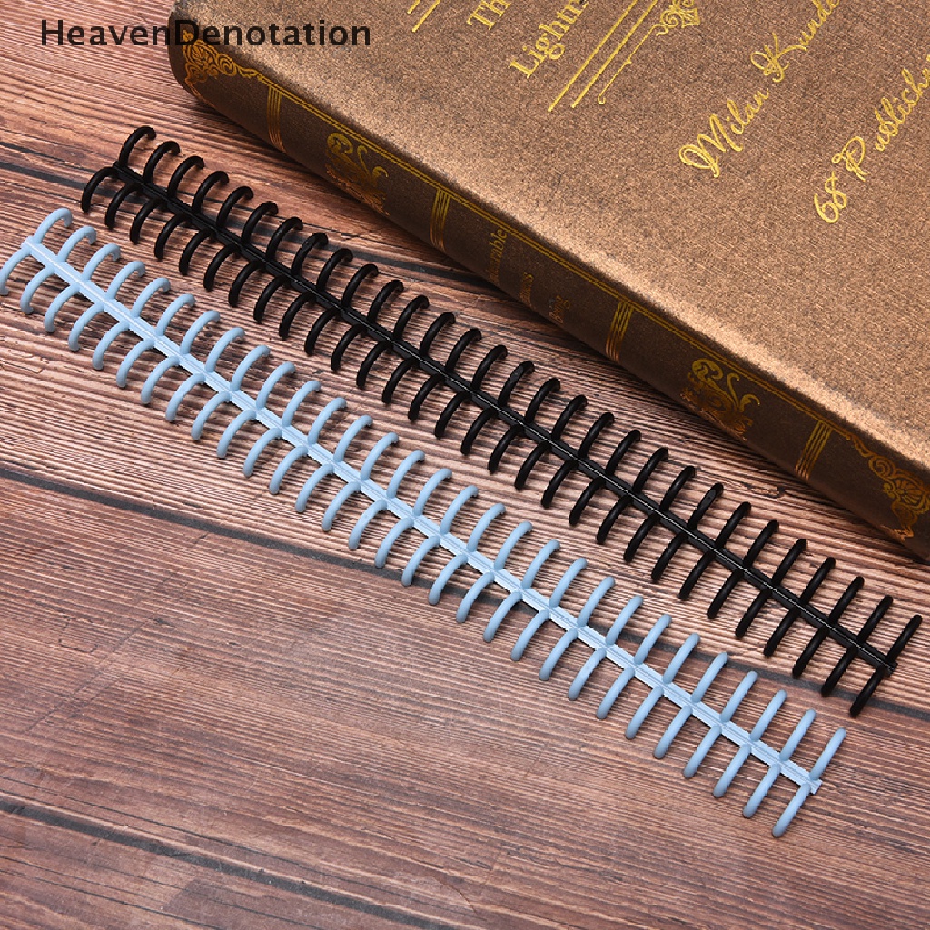 [HeavenDenotation] Plastic 30-Hole Loose Leaf Binders Ring Binding A4 A5 A6 For DIY Paper Notebook