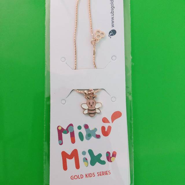 Kalung miku-miku glow in the dark lebah kadar 420 UBS