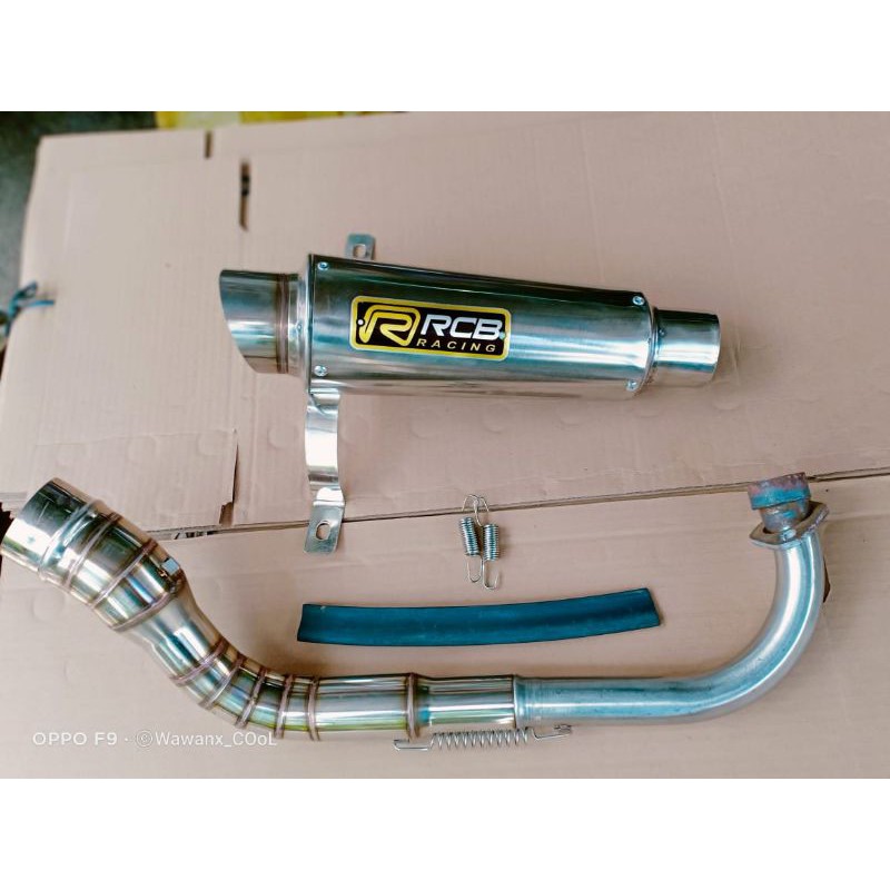 Kenalpot RCB, Buat Aerox,Vario,N max,Mio,PCX,Vixion,Cb150r,Sonic,Satria fu,jupiter,Fega,CBR,dll
