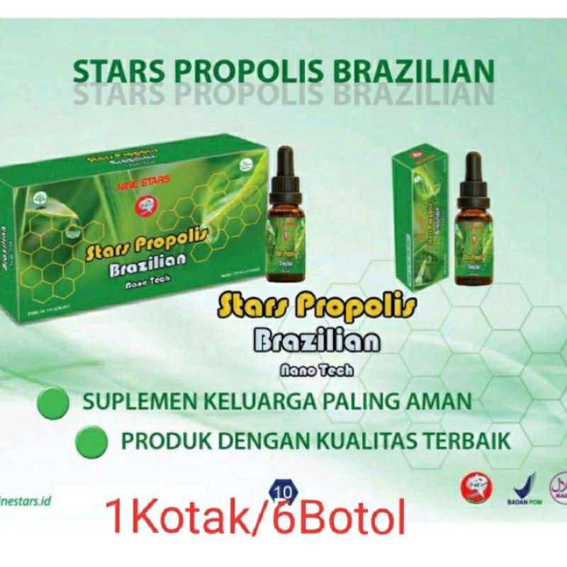 STARS PROPOLIS BRAZILIAN 1 TUBE STARS PROPOLIS BRAZILIAN ORIGINAL NANO TECH