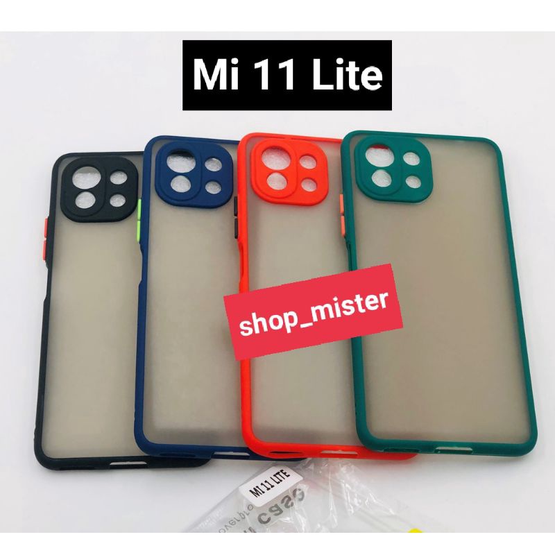 Case Softcase Matte Dove PC Xiaomi Mi 11 Lite // Softcase Dove My Choice Mi 11 Lite