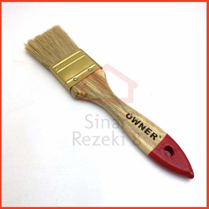 Kuas Cat Tembok 1 1,5 2 2,5 3 4" inch Owner 1/2 2.5