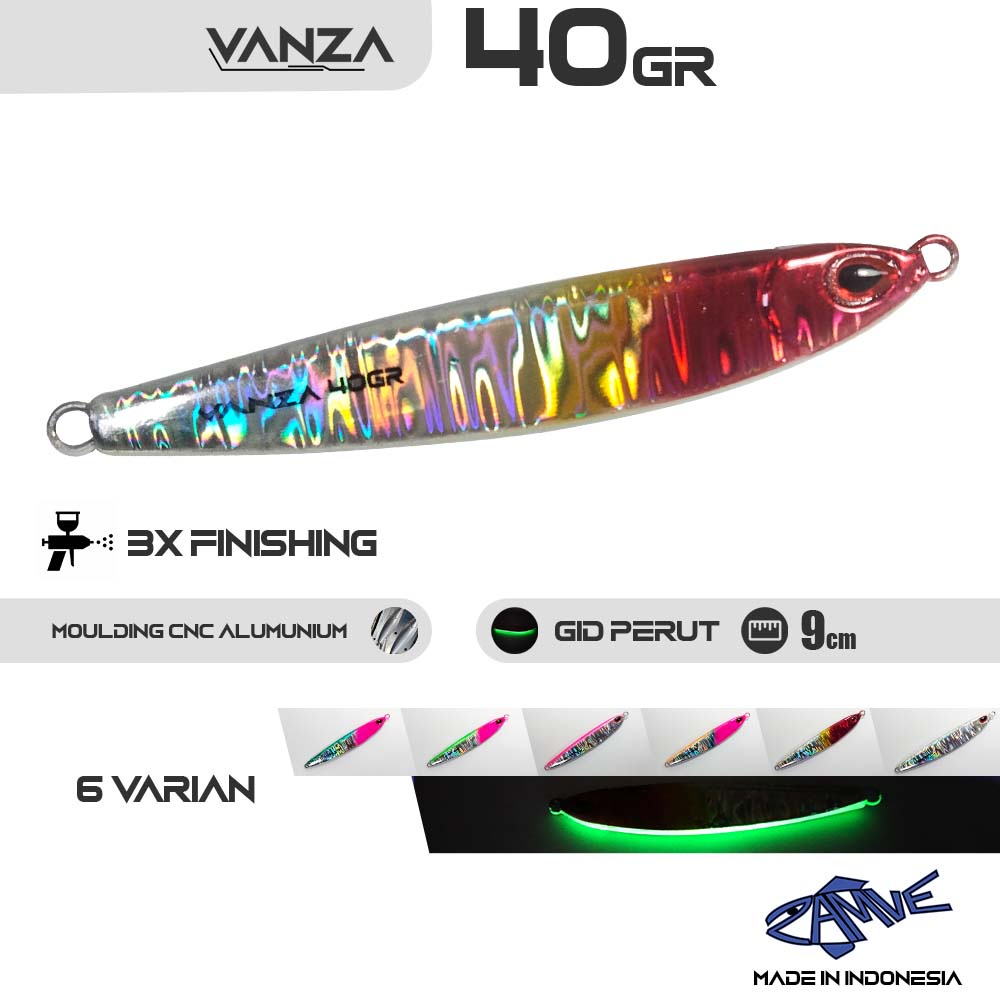 Metal Jig Zamve Vanza 40Gr Metal Jig 40Gr Metal Jig 40Gram
