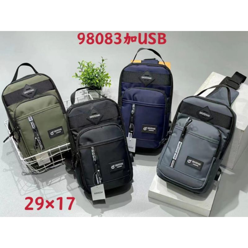 Tas Selempang Pria Fhasion multifungsi Sling bags Besar Fhasion