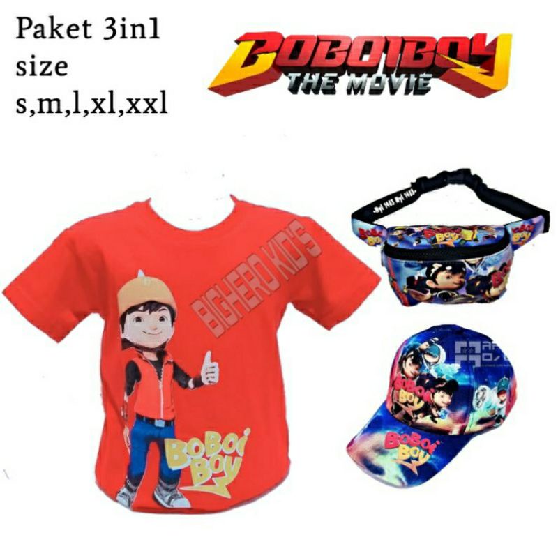 [PROMO BIGSALE] TSHIRT ANAK 3IN1 KARAKTER OBLONG