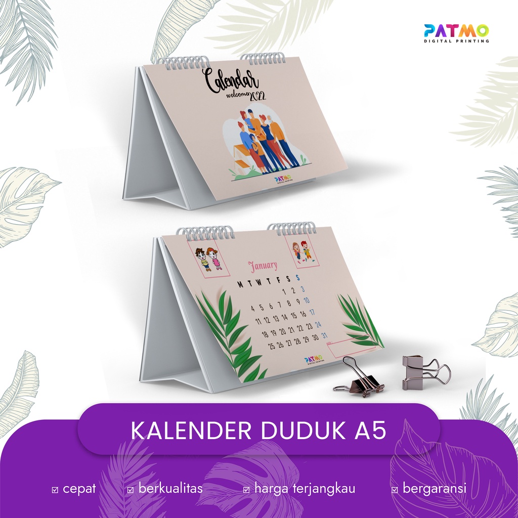 

Kalender Meja Kalender Duduk Custom Kualitas Bagus