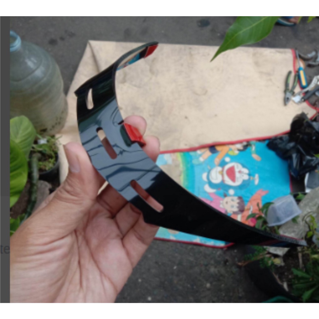 Spoiler Helm NJS Kairoz Hitam