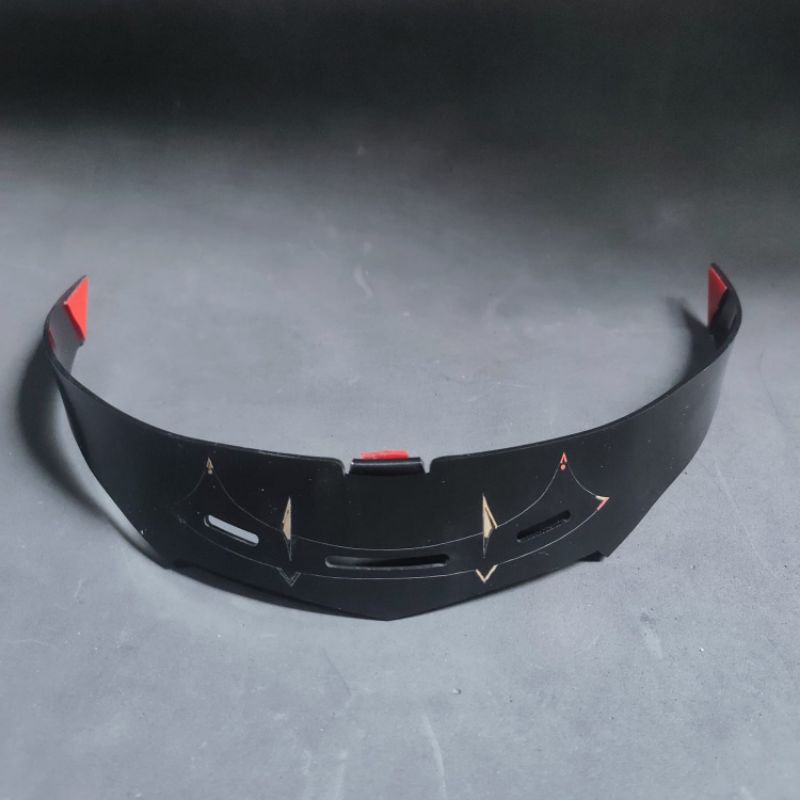 SPOILER HELM AGV K3SV K3 SV GPR HITAM AKSESORIS SPOILER AGV K3 SV