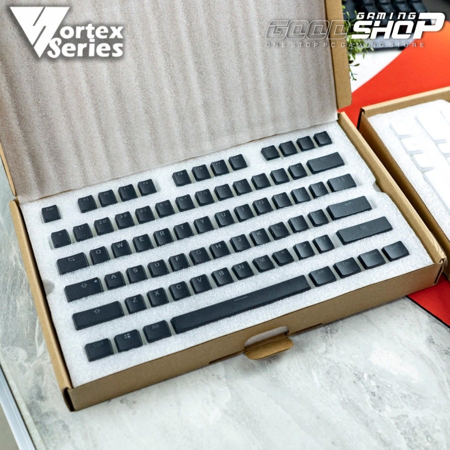 VORTEXSERIES Pudding Keycaps PBT Doubleshot Backlit 108 Keys - Keycaps