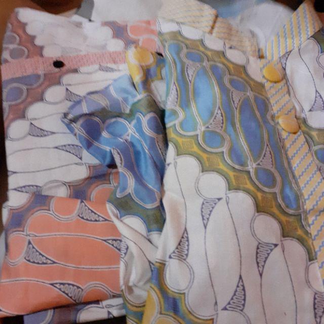 Atasan Batik Wanita Motif Tapak Kebo Pink Khas Baduy Banten - Merah Muda, Xxl Y58 Best Seller