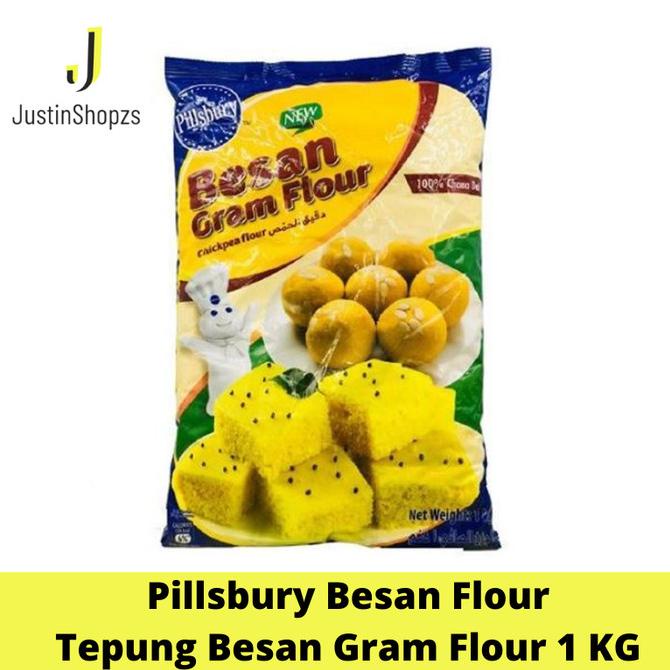 

PROMO Tepung Besan Pillsbury Gram Flour Chickpea Flour Garbanzo Flour 1 Kilo