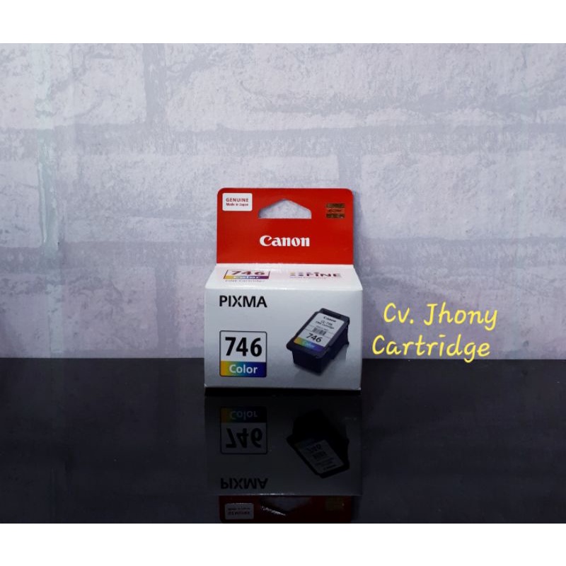 Tinta Cartridge Canon 745 Black Hitam 746 Warna Original