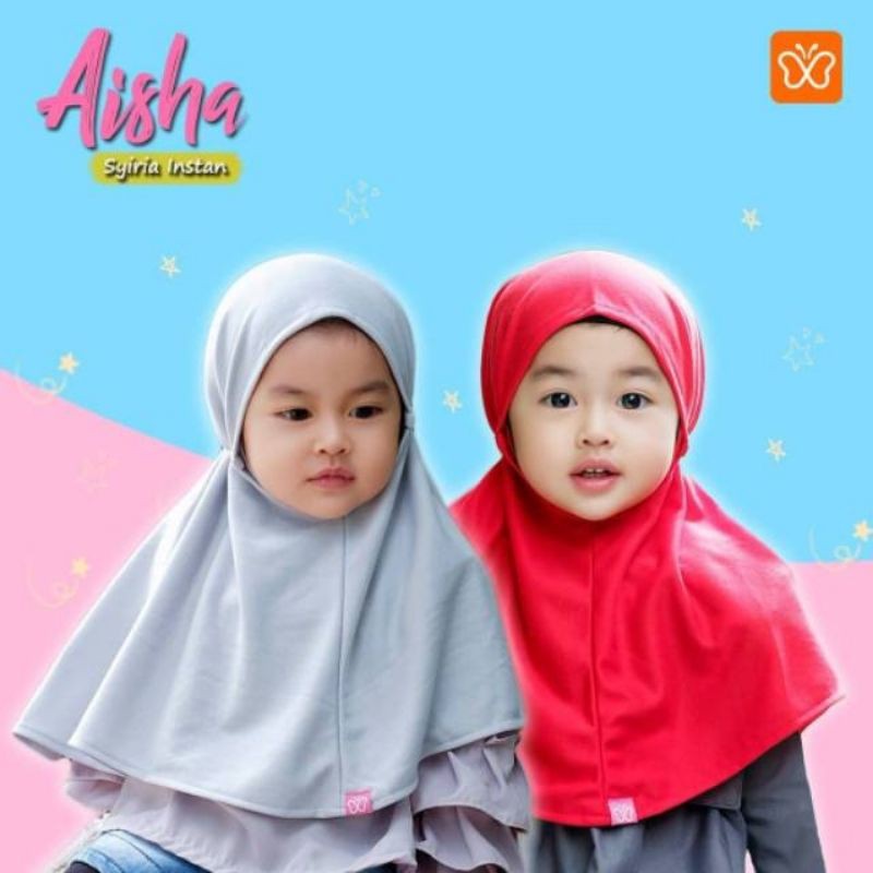 Hijab/jilbab anak Syiria dan Pasmina instan size XS dan S ori by Hilzea