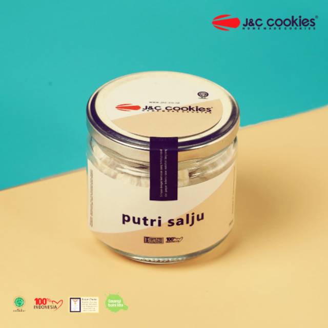 

J&C cookies putri salju keju