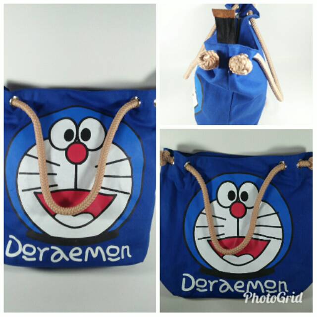 TAS_BDG - TOTEBAG UNIK KARAKTER KARTUN