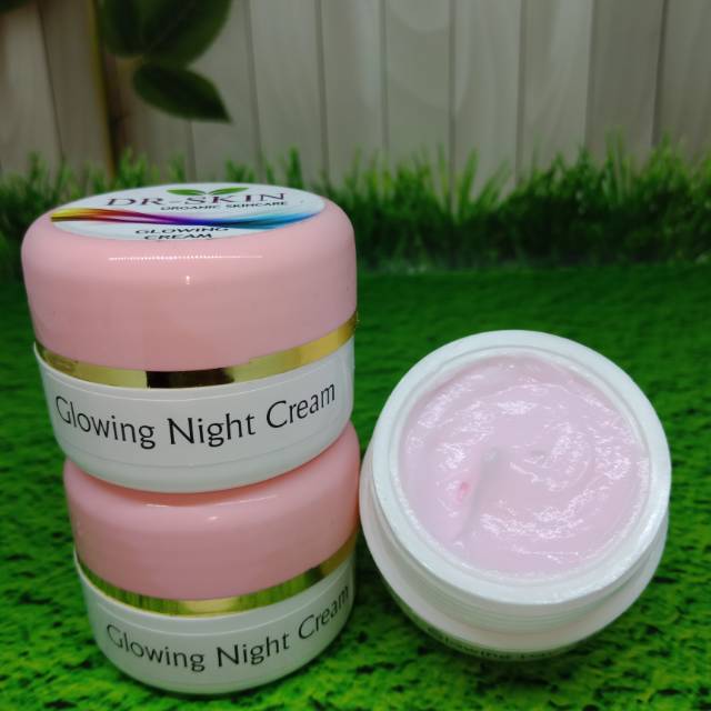 DR SKIN GLOWING NIGHT CREAM HIGH DOSE 10GR AMAN BUMIL BUSUI