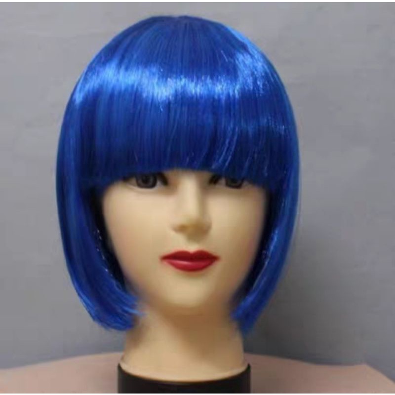 Wig Rambut Lurus|Wig Poni|Wig Rambut Bob|Wig Rainbow