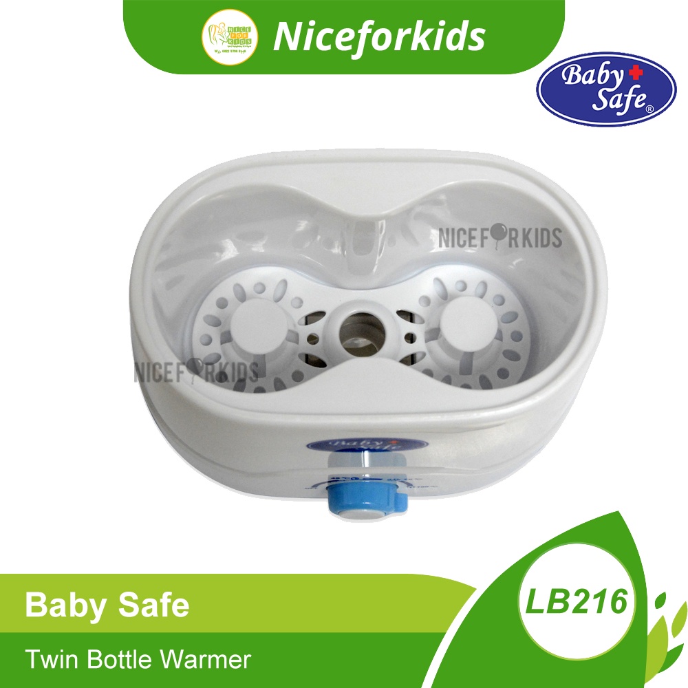 Baby Safe Twin Botlle Warmer LB216 Penghangat Botol Susu Bayi