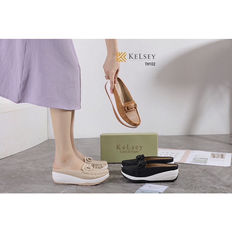 Kelsey Sandal Wedges 5cm TH102 Sandal Wedges Wanita