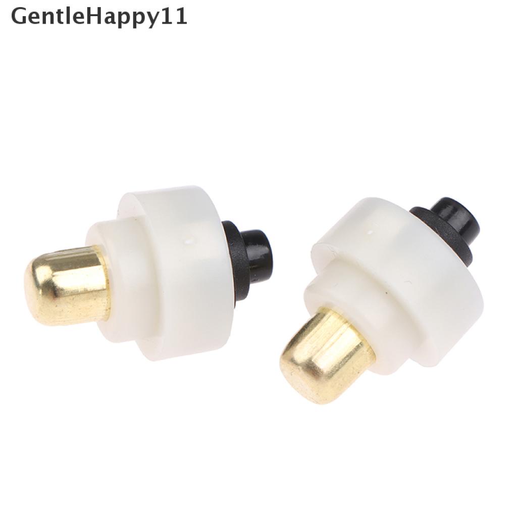 Gentlehappy 2Pcs Tombol Tekan ON / OFF 20mm Untuk Senter LED