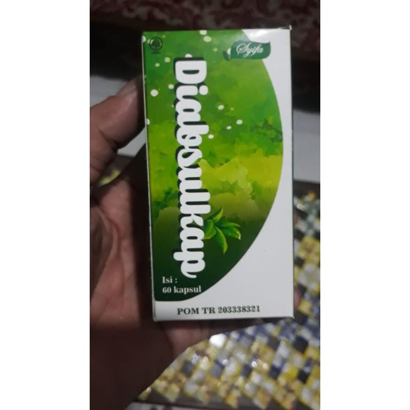 DIABSULKAP Isi 60kapsul|Cv Syifa | Obat Herbal Kesehatan | Obat Untuk Diabetes | Herbal Alami