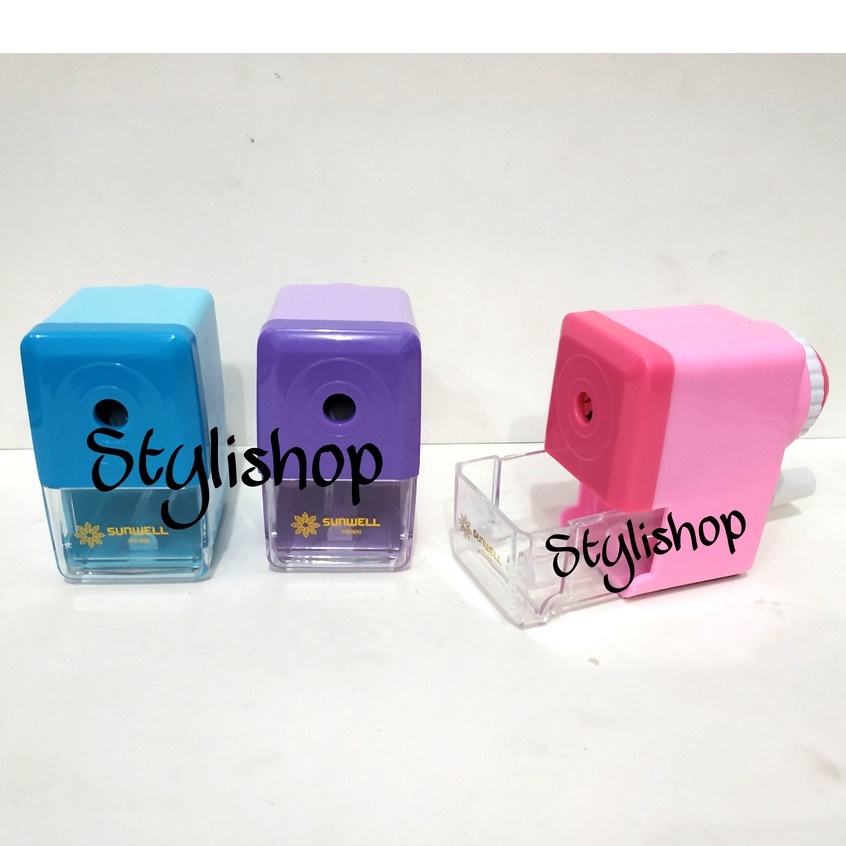 

Rautan Putar Kotak, Pencil Sharpener, Orotan Meja, Rautan Pensil
