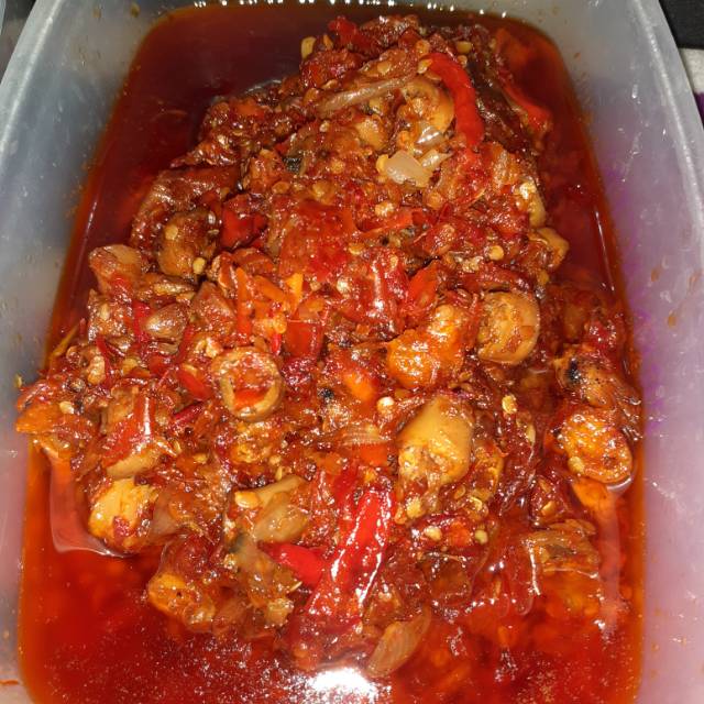 

Sambal Cumi / sambal baby cumi