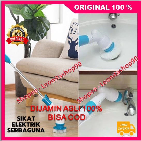 Sikat Elektrik Sebaguna Fat Sikat Elektrik Serbaguna Pelibas Kotoran dan Kerak Membandel  100% ORIGI