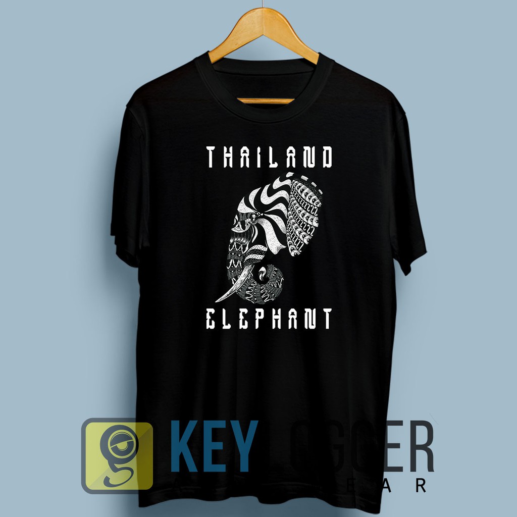 Baju Kaos Gajah Oleh oleh Thailand art 17