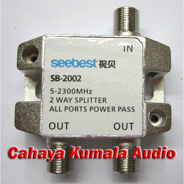 Splitter Antena 2Way SB 2002