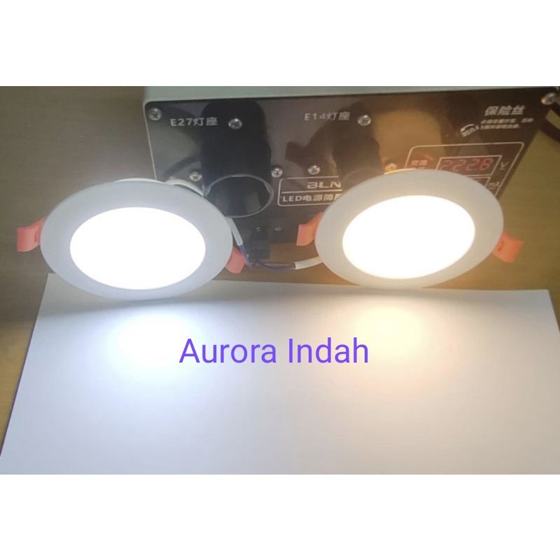 Lampu Downlight LED 5 Watt Waseo (Putih Dan Warm White)