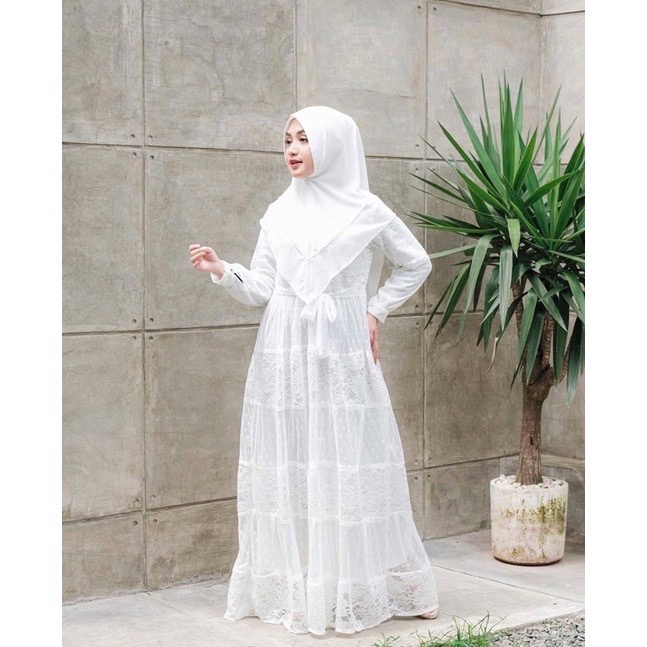 NADIRA GOWN BAJU GAMIS BRUKAT MODEL TERBARU GAMIS PESTA GAMIS KONDANGAN BRIDESMAID GAMIS WISUDA BRUK