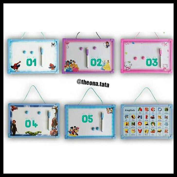 

Original Papan Magnetic / Papan Tulis Karakter Anak / White Board