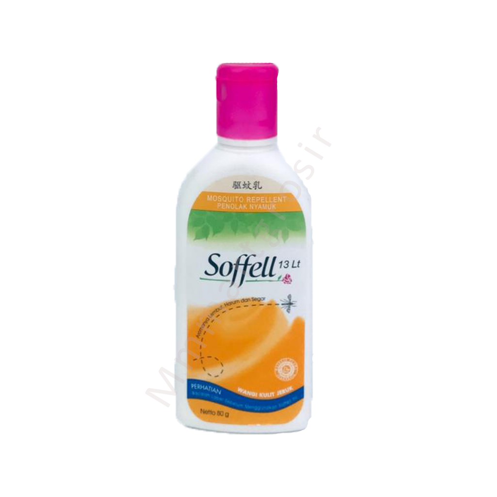 Soffell / Lotion anti nyamuk / Jeruk / Geranium / 80ml