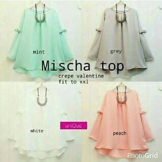 Mischa Top / Baju casual / atasan wanita / Grosir hijab / baju murah