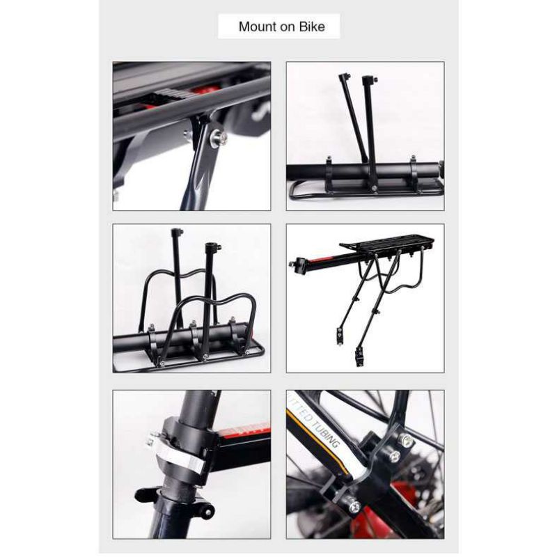 Boncengan Belakang Sepeda Luggage Carrier Rear Rack